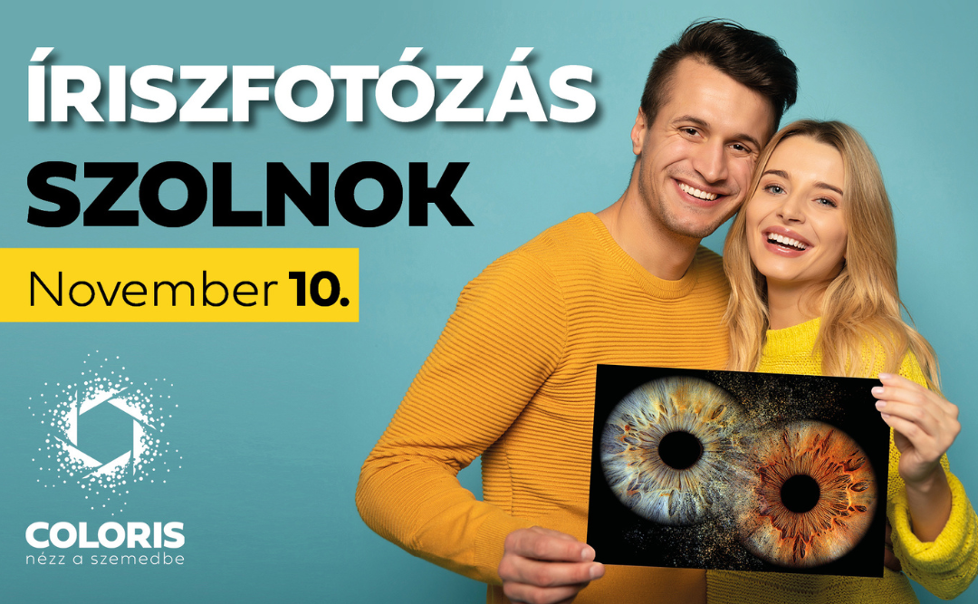 Íriszfotózás a Szolnok Plazában!